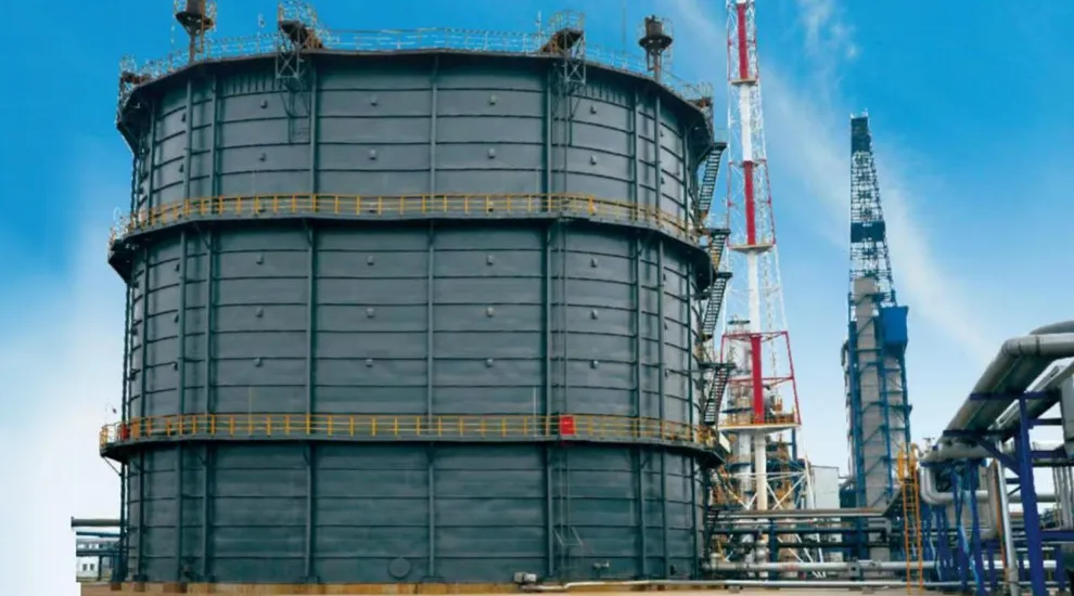 Взрывозащищённый лифт 30 т, взрывозащищённый подъёмник для газовых баллонов.2